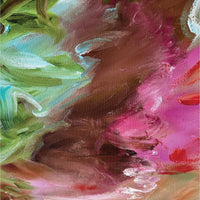 Life Swirling Around Us, 40" x 40"