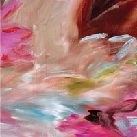 Life Swirling Around Us, 40" x 40"