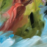 Reaching for Love, 40" x 40"