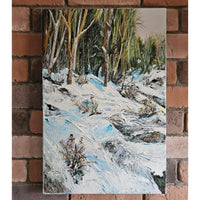 Good Morning Winter, 18" x 12"