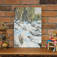 Good Morning Winter, 18" x 12"