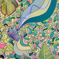 Electric Jungle, 48" x 30"