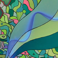 Electric Jungle, 48" x 30"