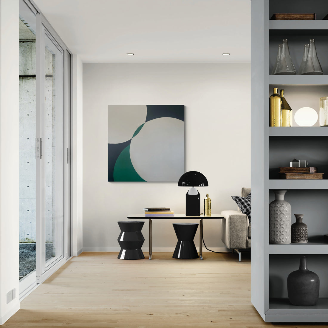 Trading Up, 48" x 48"