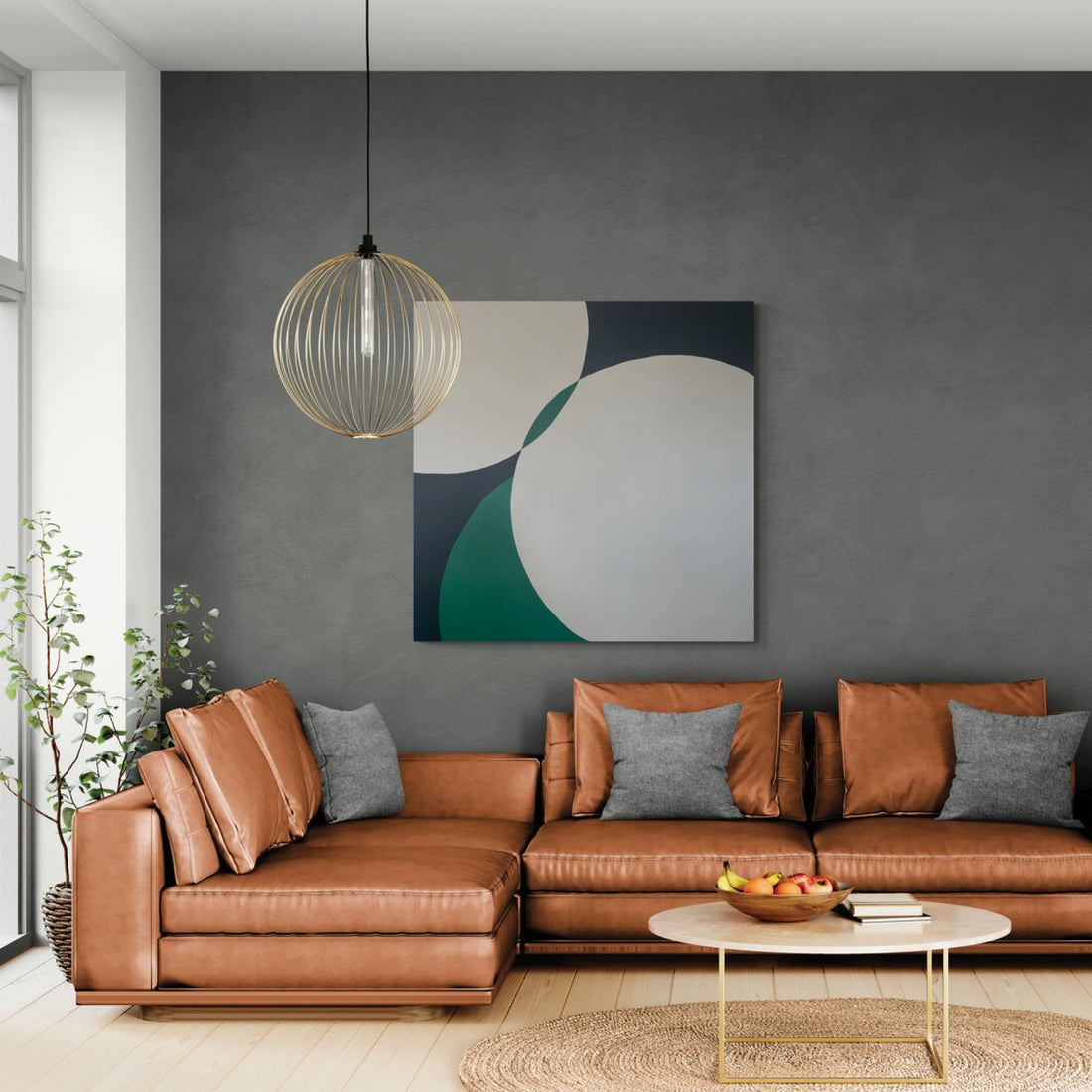 Trading Up, 48" x 48"