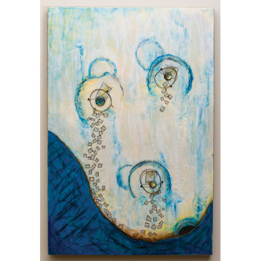 Imperfect Wheel of Life 240402, 36" x 24"