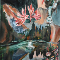 Keep Your Dreams Close, 36" x 24"