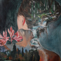 Keep Your Dreams Close, 36" x 24"