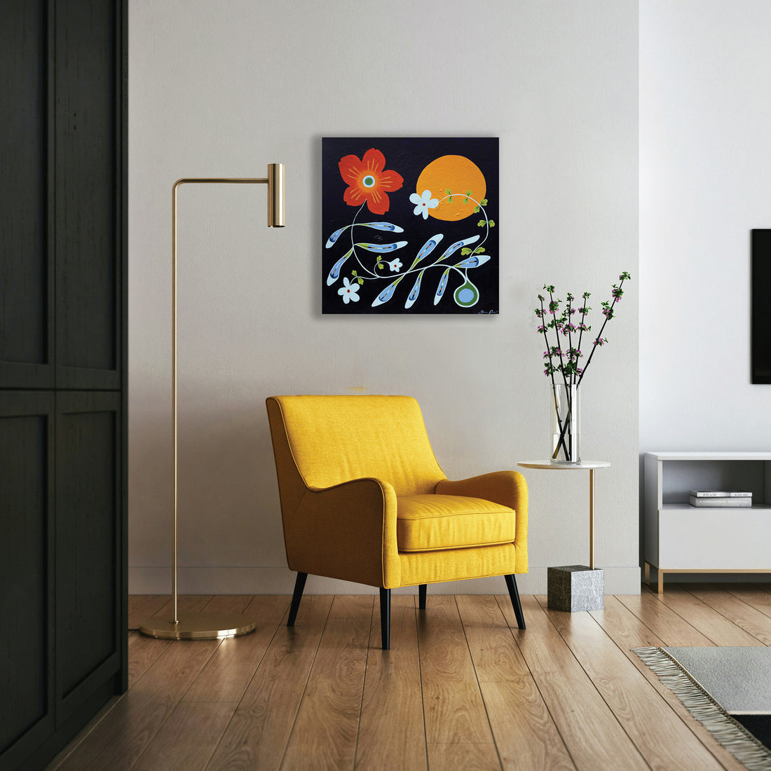 Grow Together, 24" x 24"