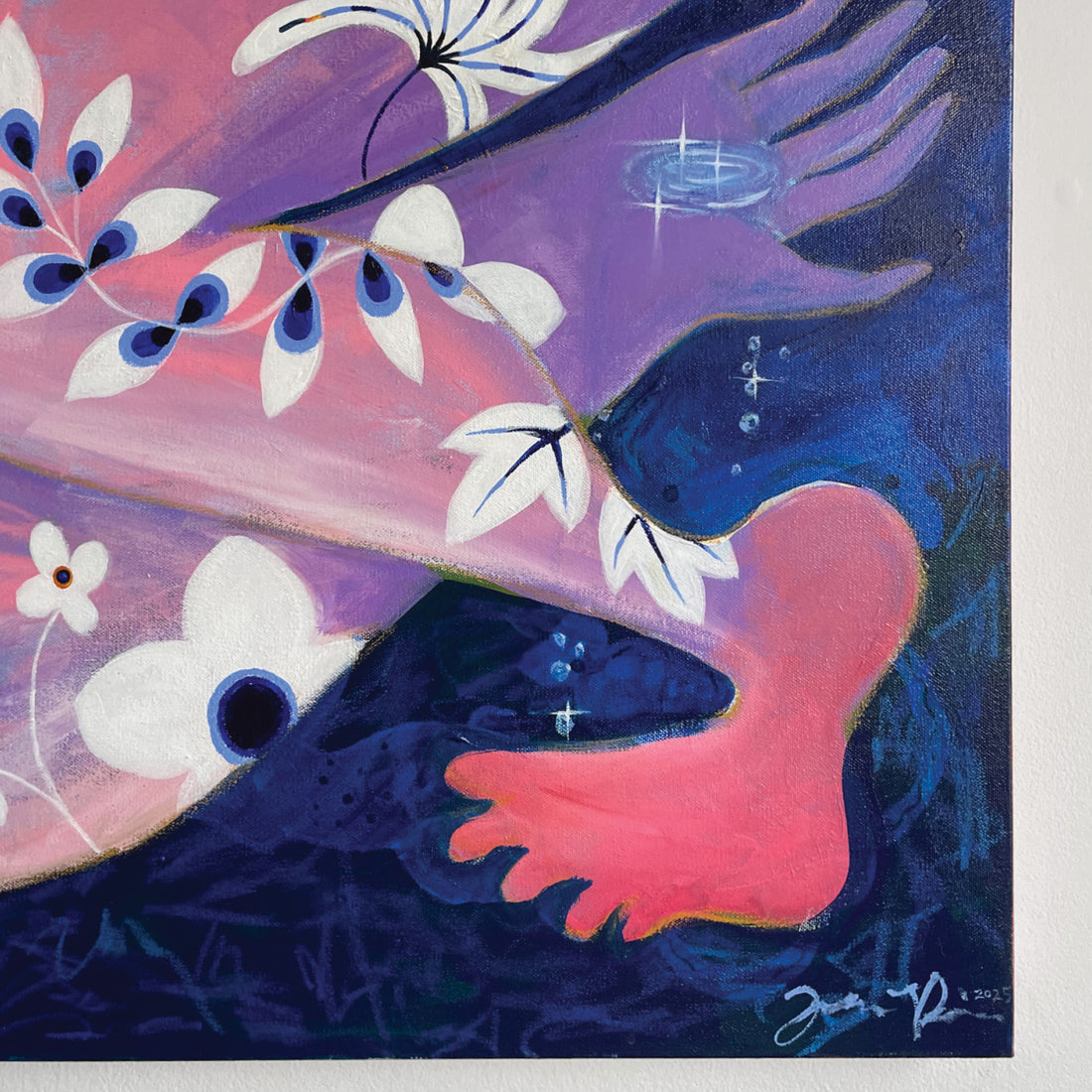 Hide The Assets, 36" x 48"