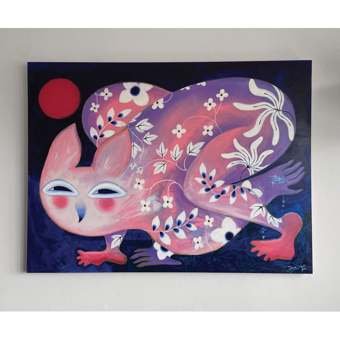 Hide The Assets, 36" x 48"