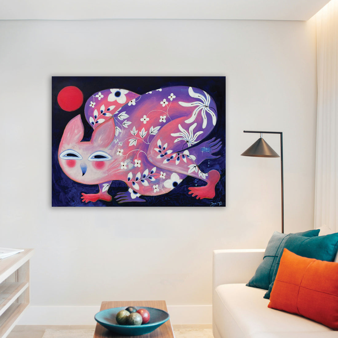 Hide The Assets, 36" x 48"