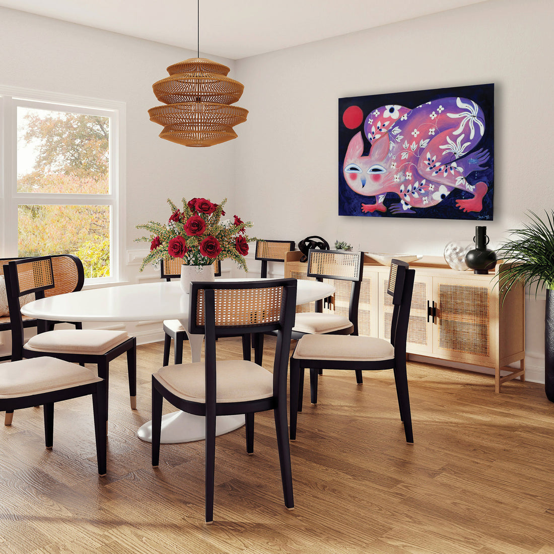 Hide The Assets, 36" x 48"