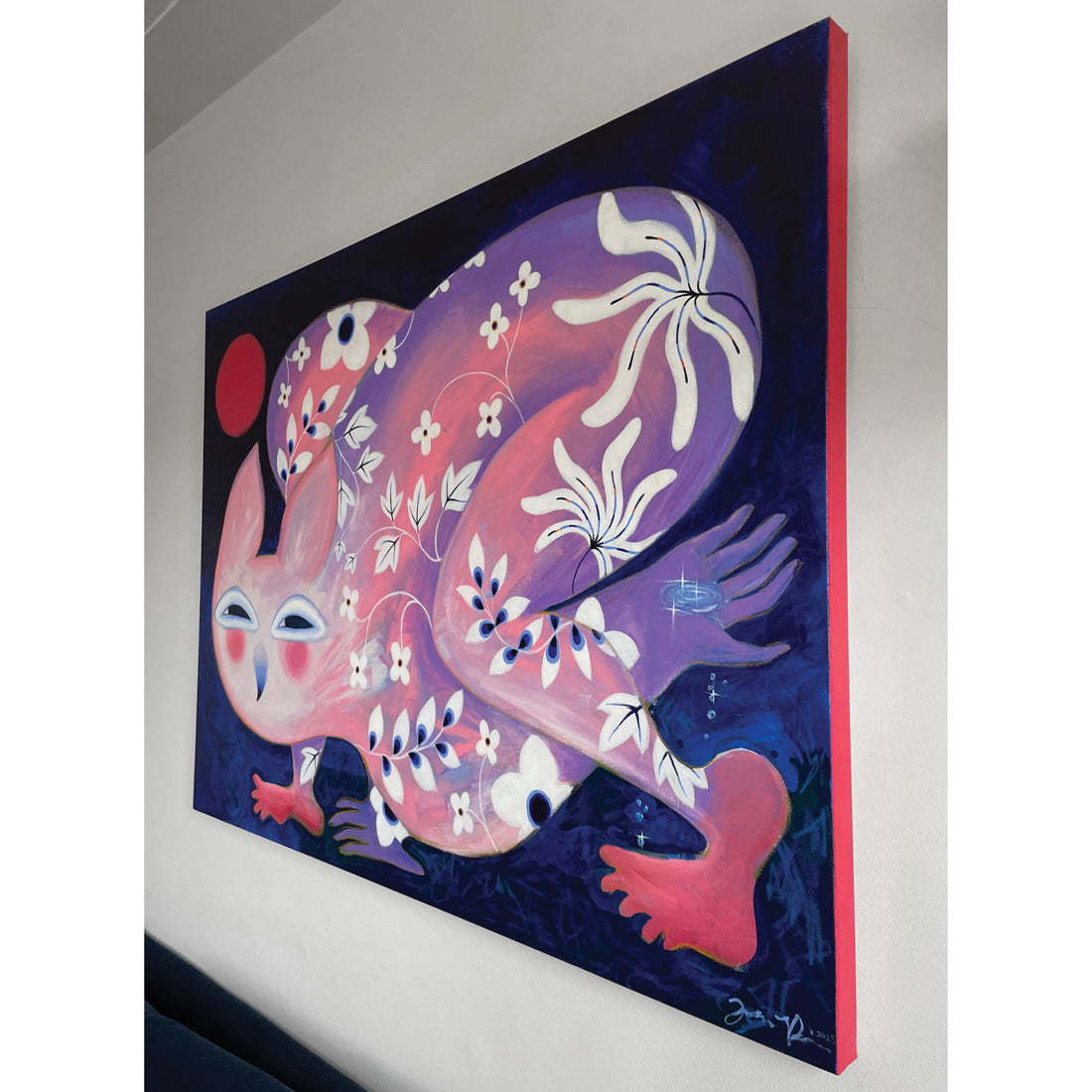 Hide The Assets, 36" x 48"