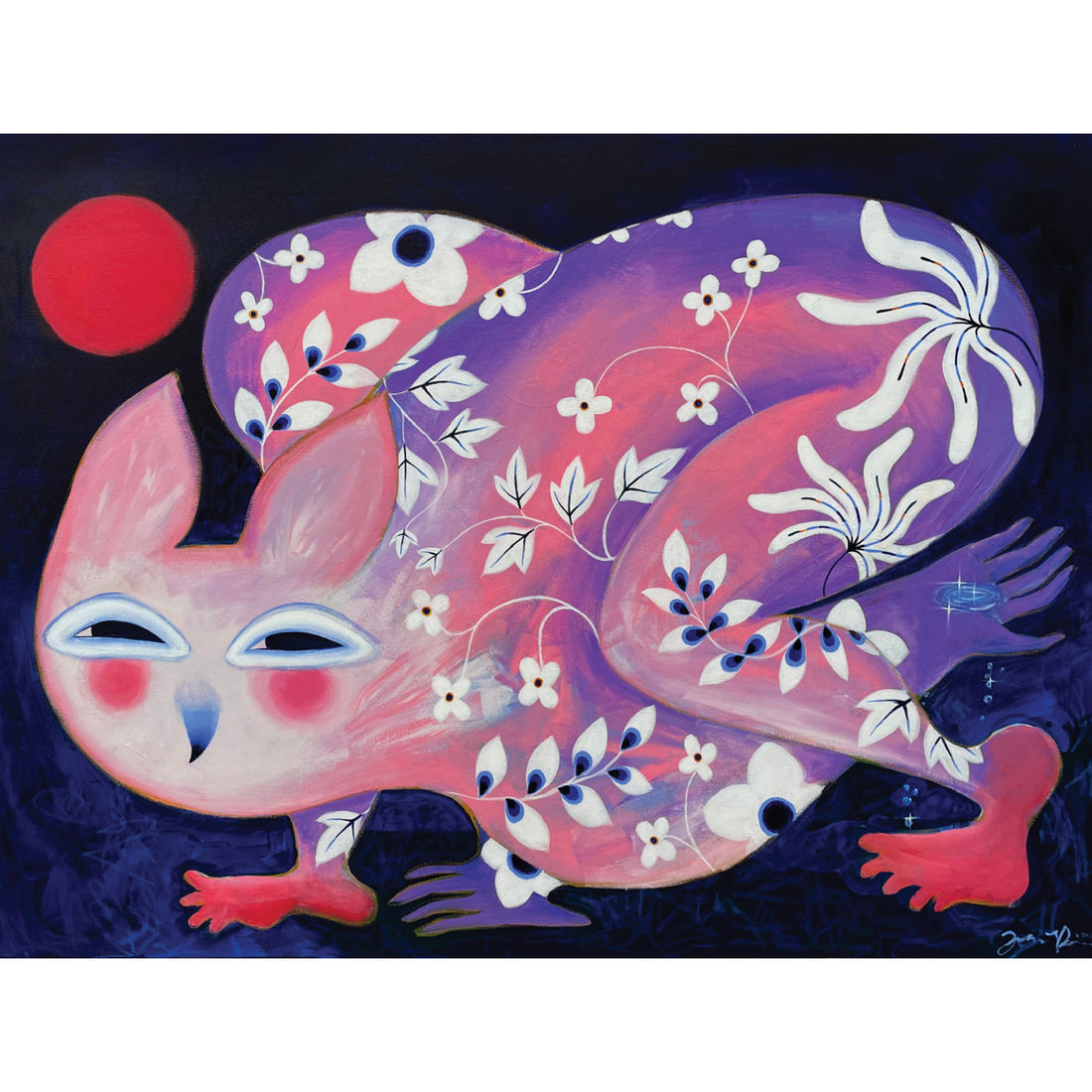 Hide The Assets, 36" x 48"