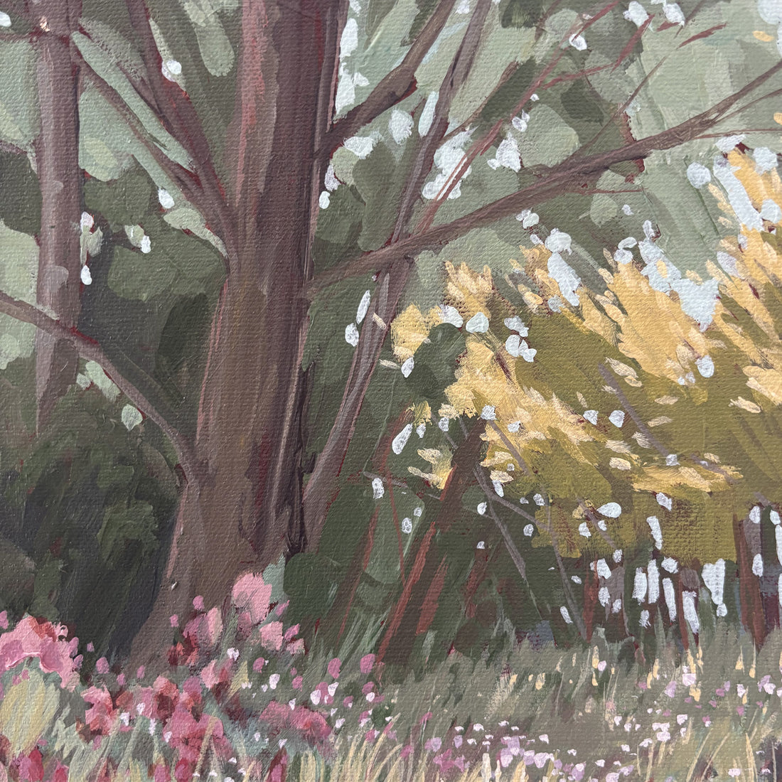 "Opening My Heart," 24" x 18"