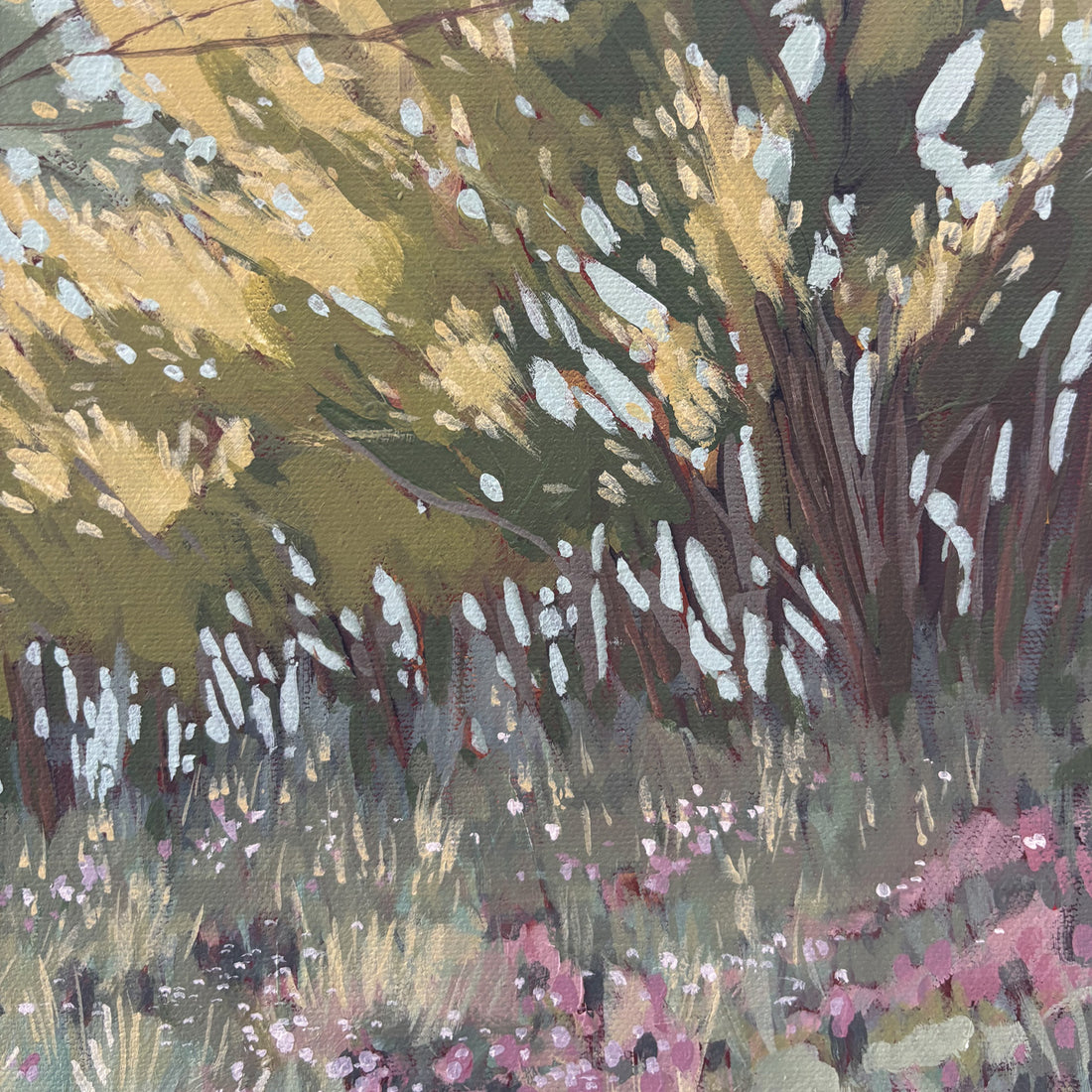 "Opening My Heart," 24" x 18"