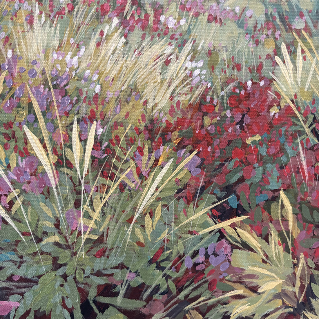 "Opening My Heart," 24" x 18"