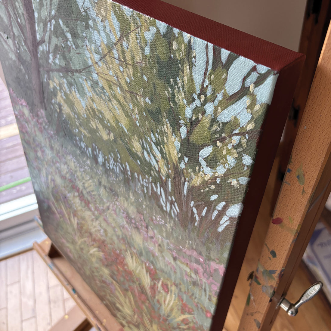 "Opening My Heart," 24" x 18"