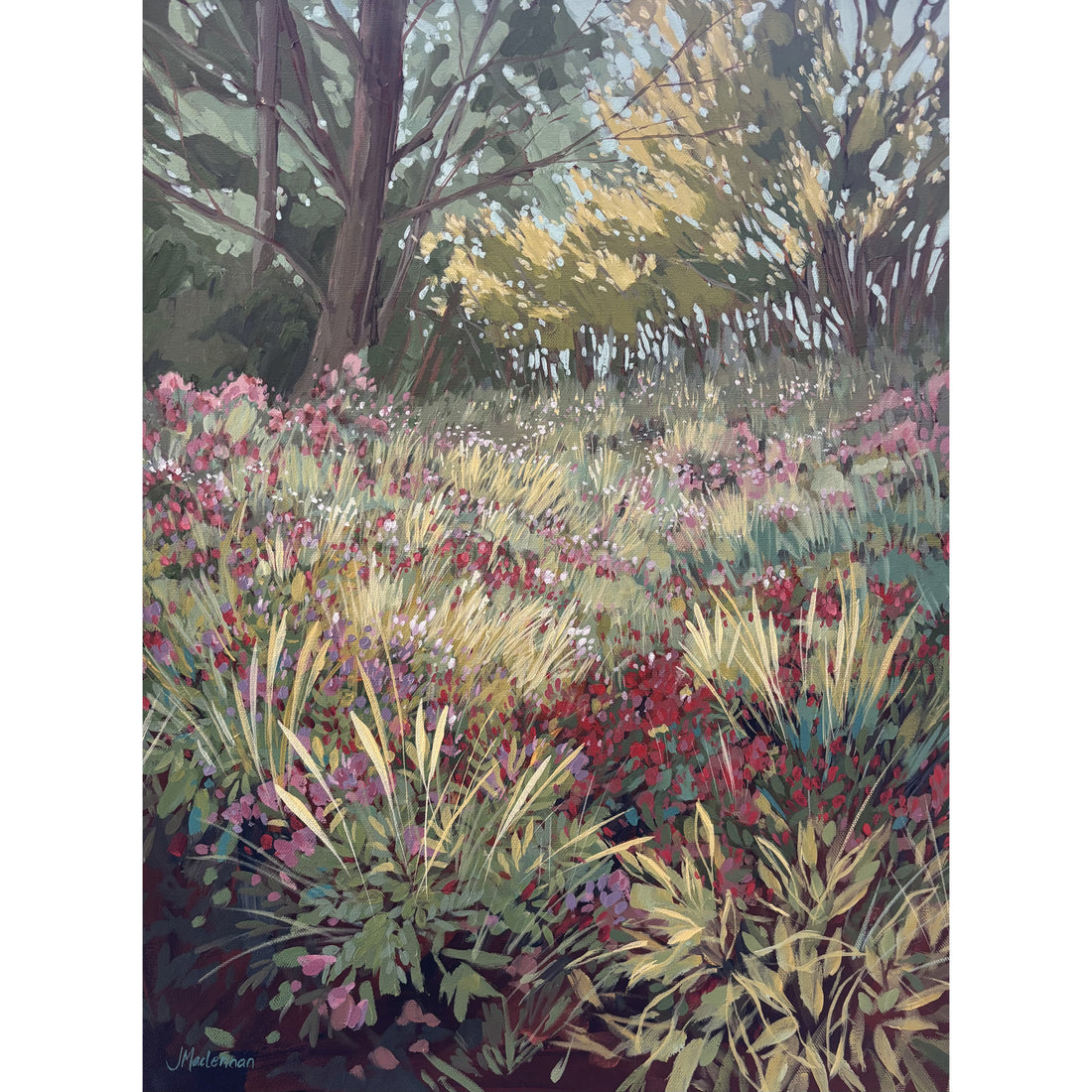 Joanne MacLennan "Opening My Heart" landscape painting Canadian Artist