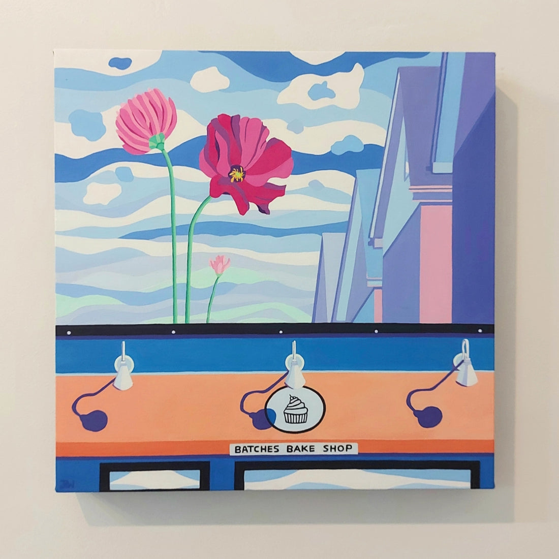 The Bake Shop, 18" x 18"