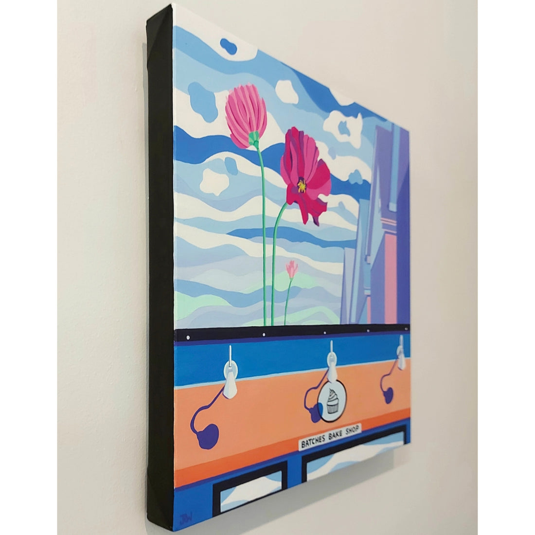 The Bake Shop, 18" x 18"