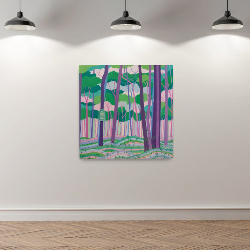 A Midsummer Day Dream, 30" x 30"