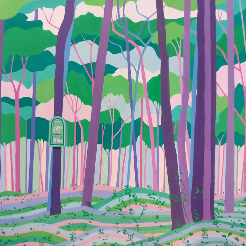 A Midsummer Day Dream, 30" x 30"