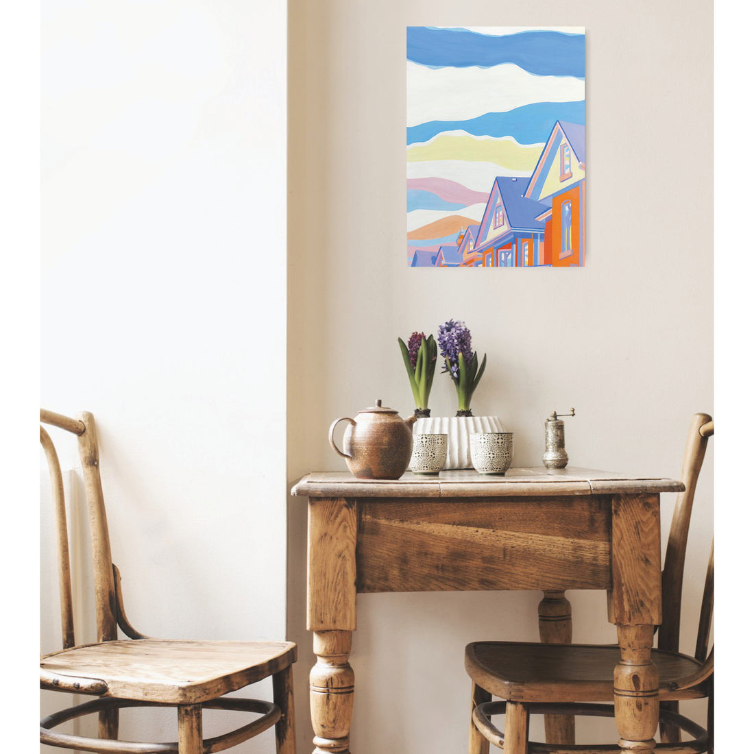 Dwellings #6, 16" x 12"