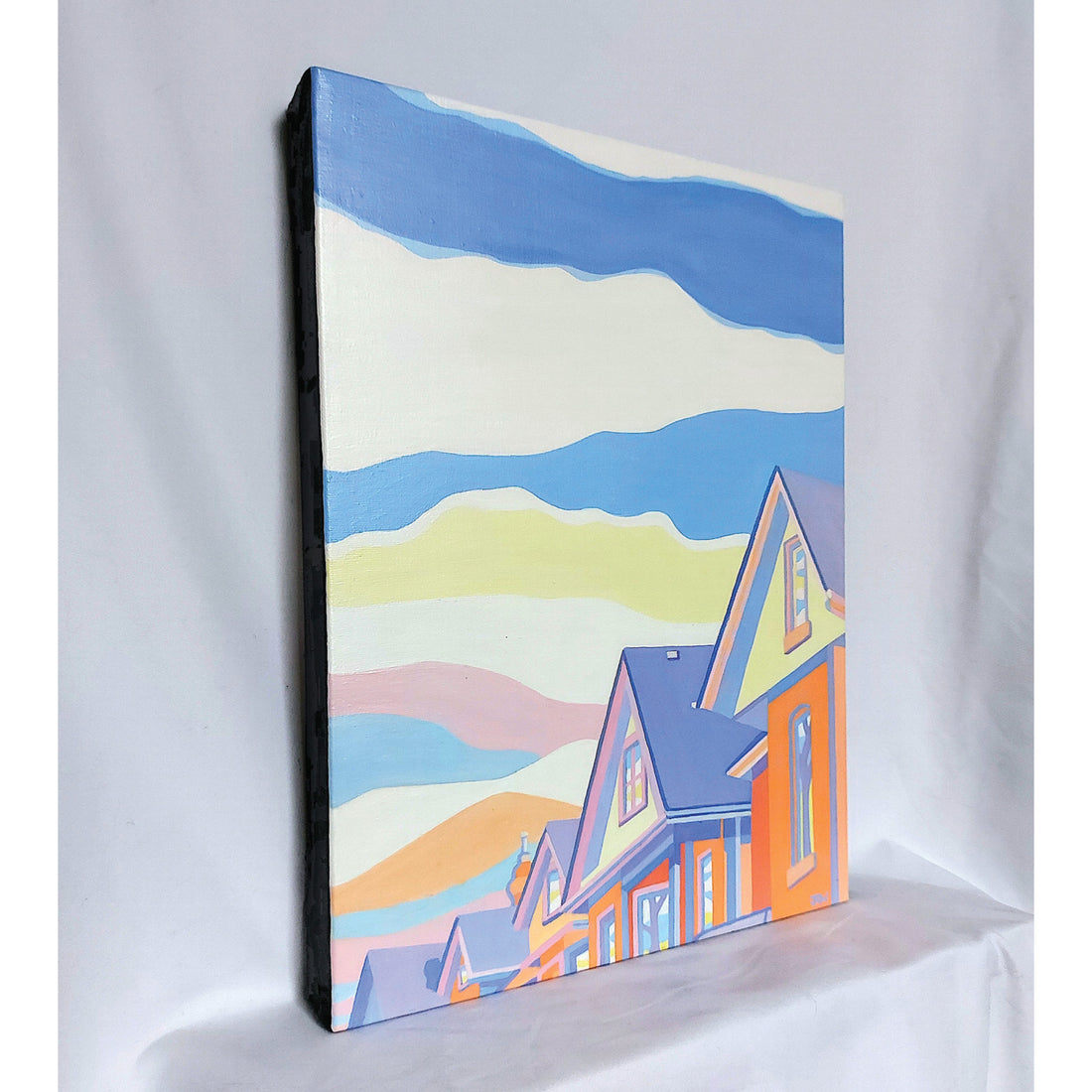 Dwellings #6, 16" x 12"