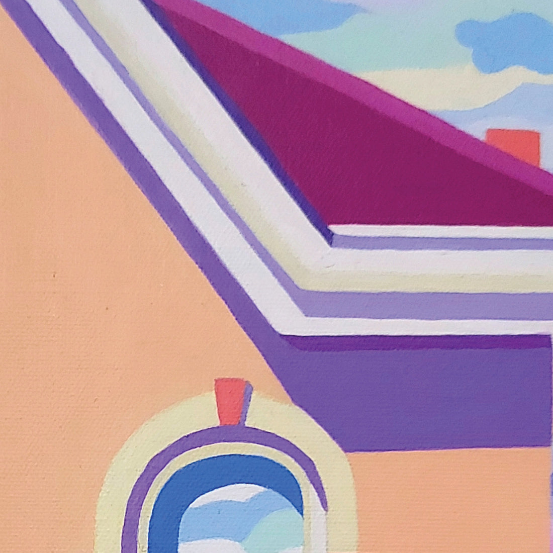 Side by Side, 24" x 24"