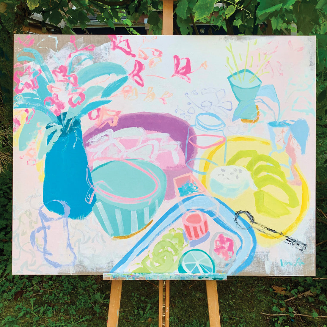 Brimming Over, 36" x 48"