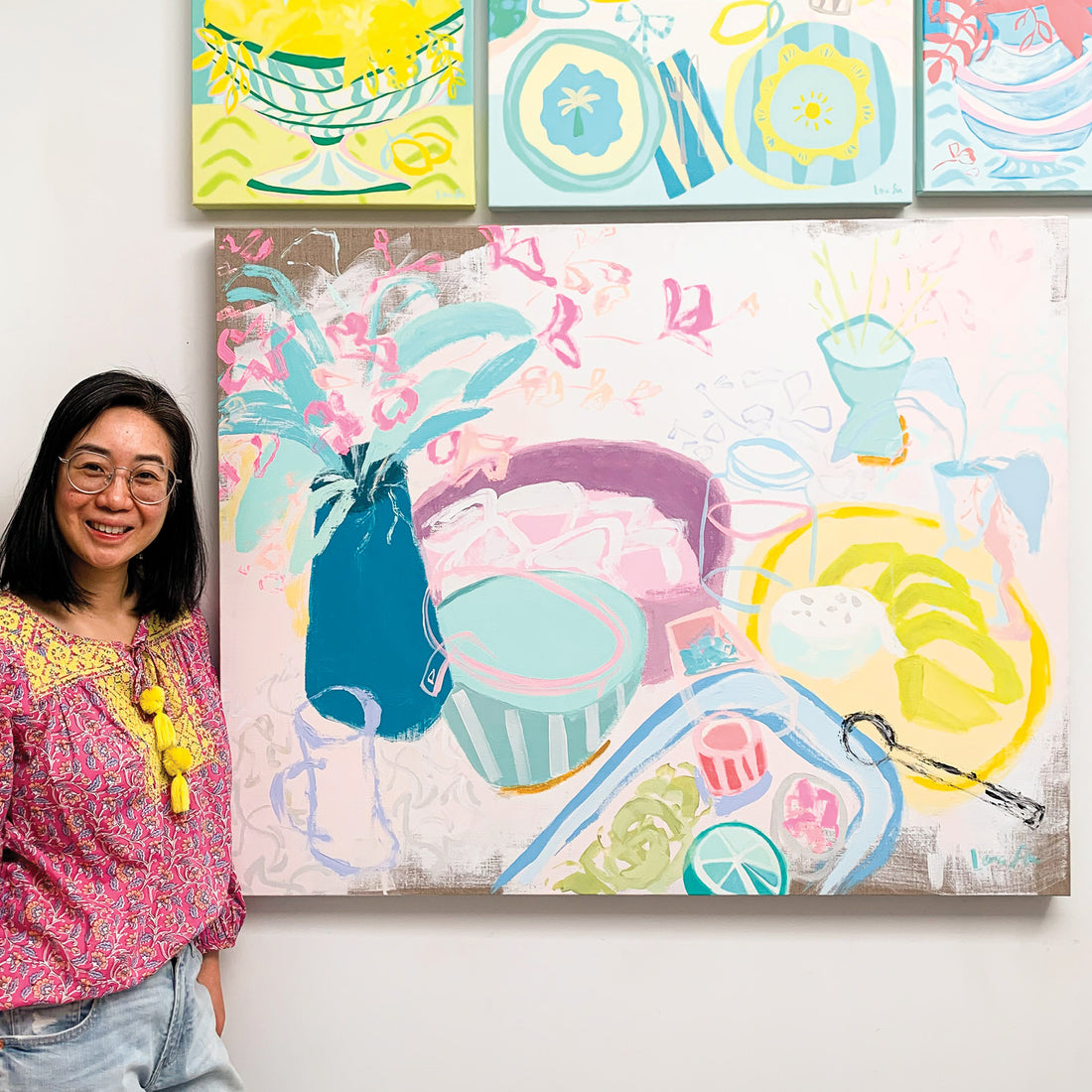 Brimming Over, 36" x 48"