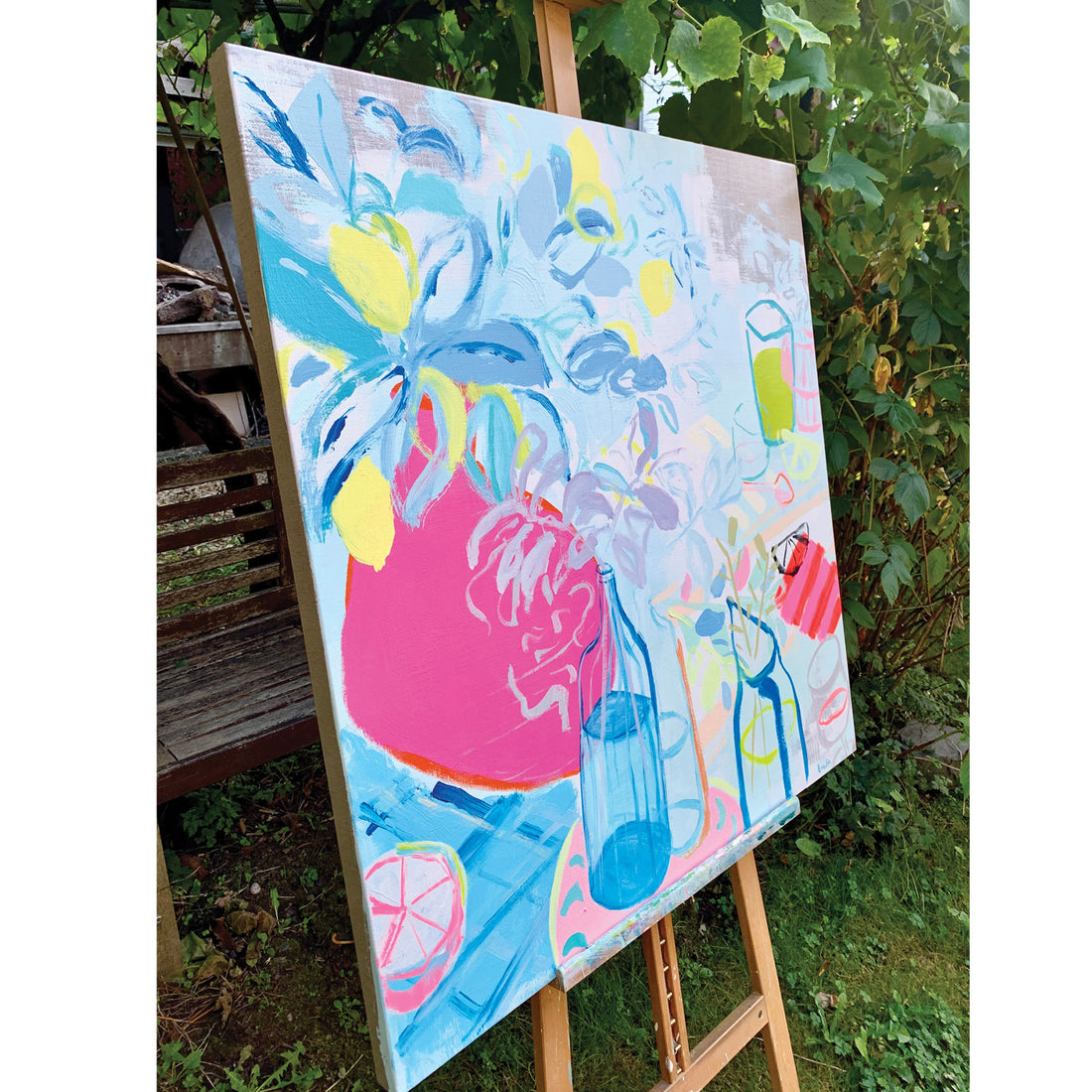 Stay Awhile, 36" x 36"