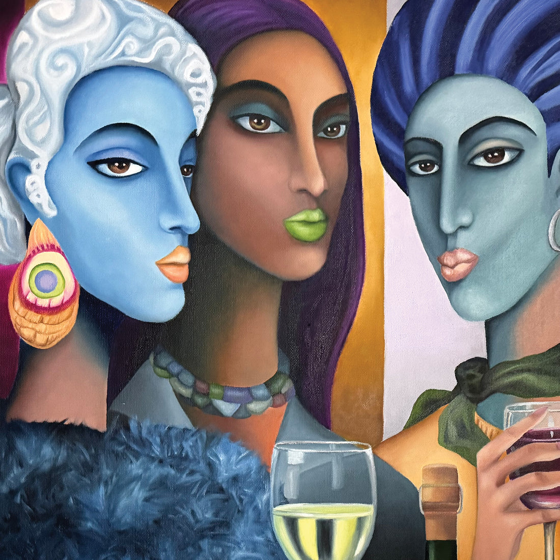 Unapologetic Elegance, 30" x 40"