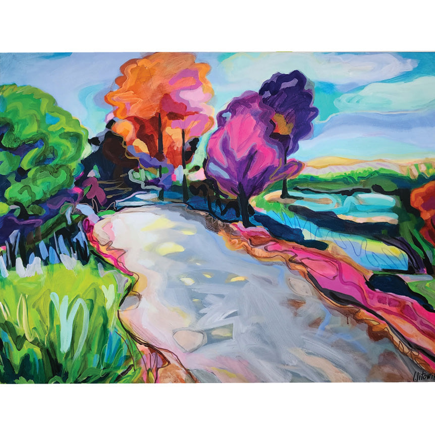 Country Road, 36" x 48"