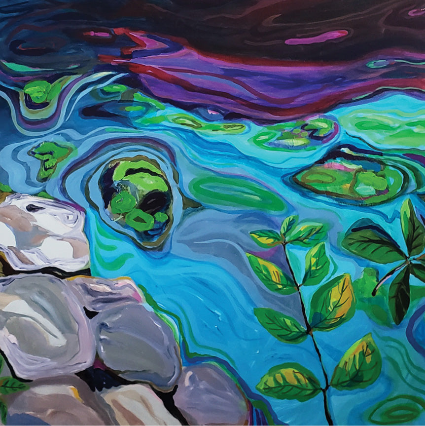 The Edge 2, 36" x 36"