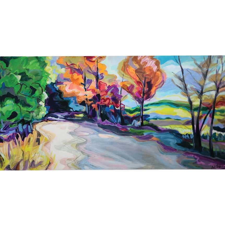 The Long Way Home, 24" x 48"