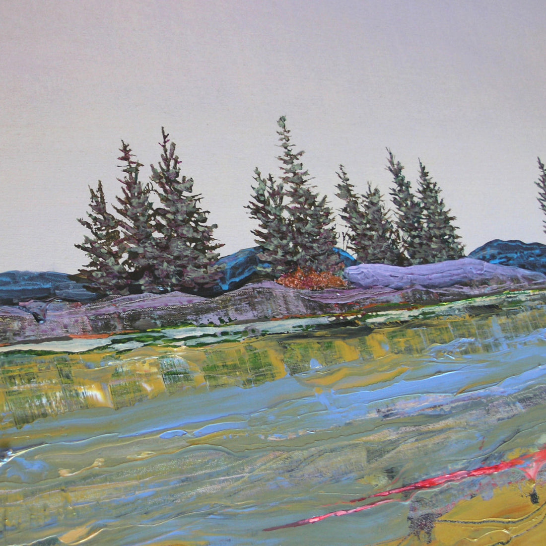 Back to Nature, 36" x 36"