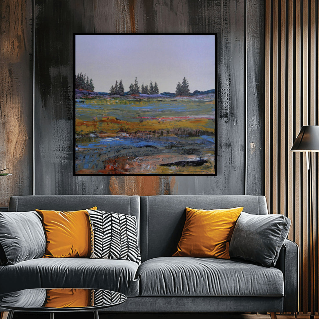 Back to Nature, 36" x 36"