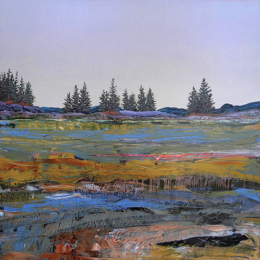 Back to Nature, 36" x 36"