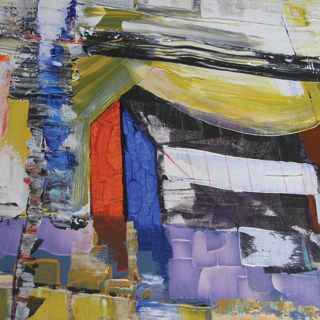 The Bazaar, 60" x 36"