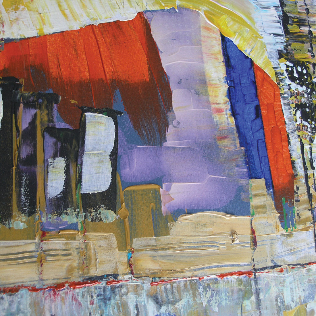 The Bazaar, 60" x 36"