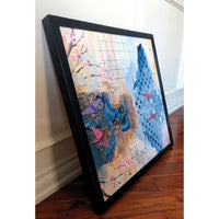 What the Mirror Holds, 24" x 24"