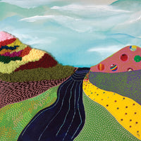 Flowing Free, 20" x 20"