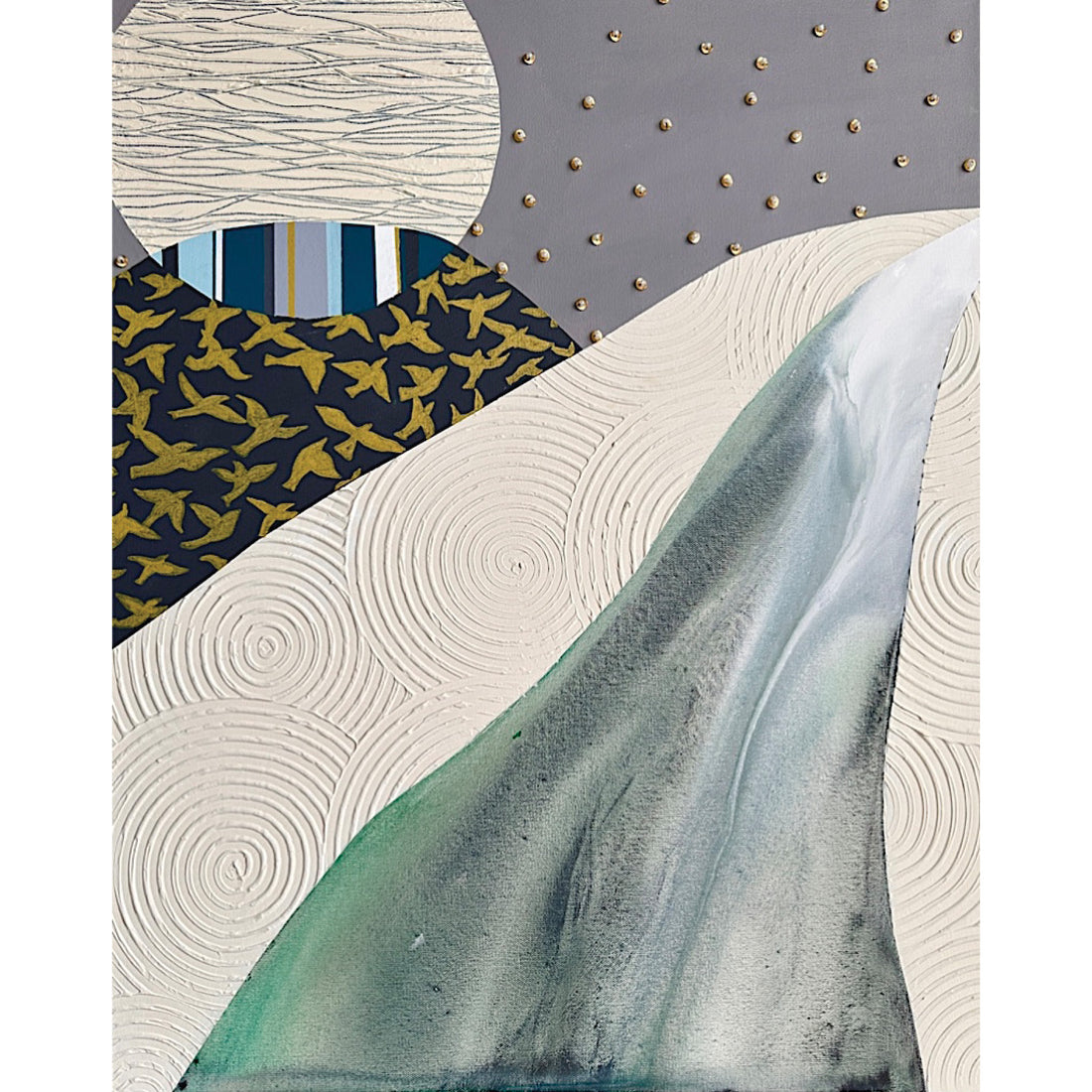 Melissa Passmore "Solitude of Thoughts" abstract painting Canadian artist