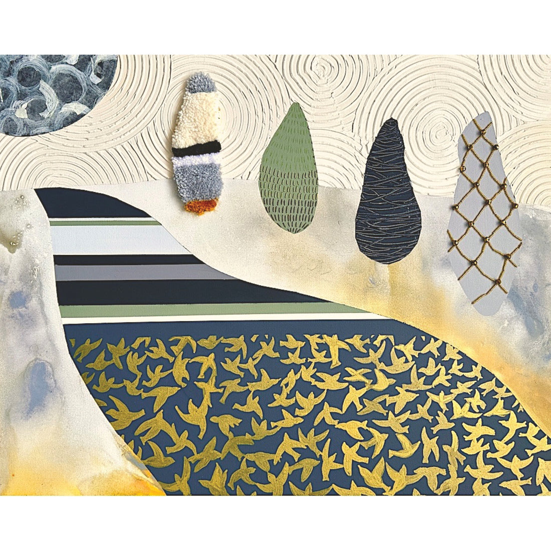 Melissa Passmore "The Way I Want To Be" abstract painting Canadian artist