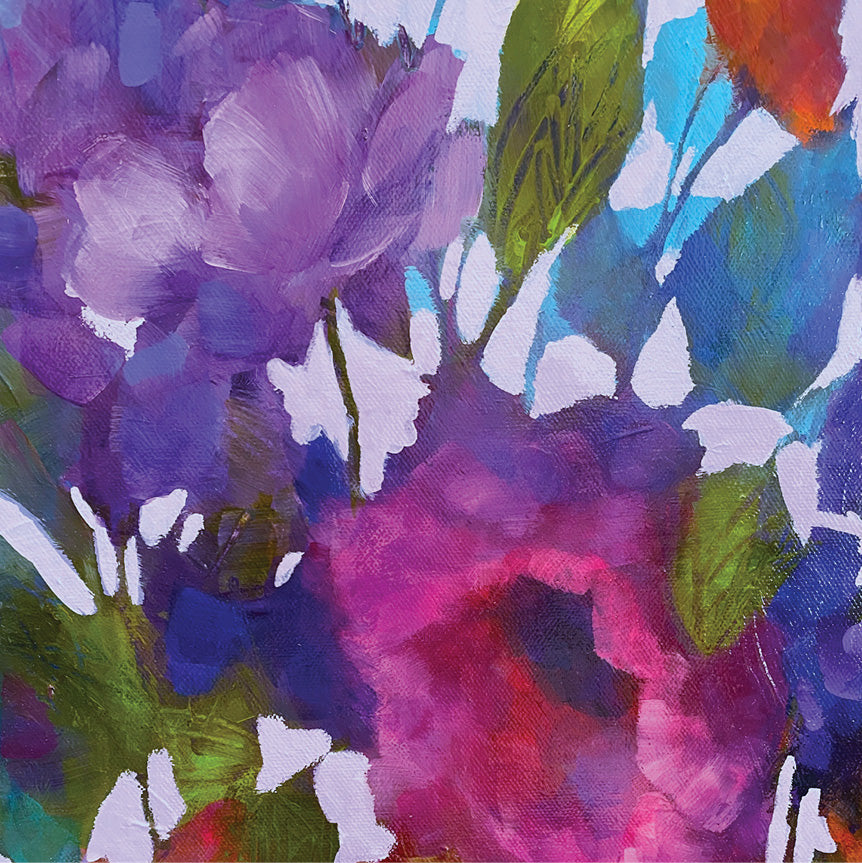 Twilight Garden, 18" x 24"