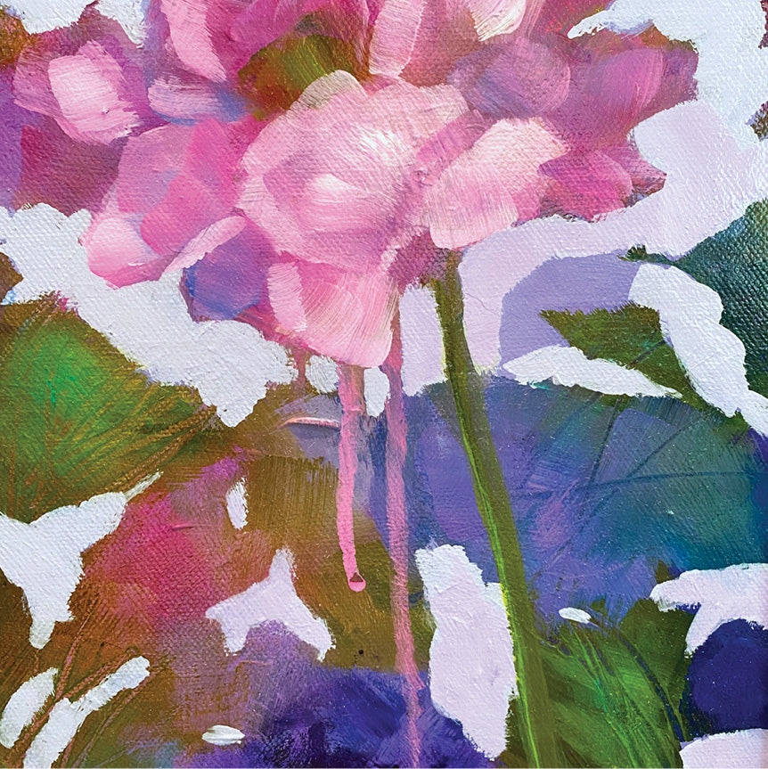 Twilight Garden, 18" x 24"