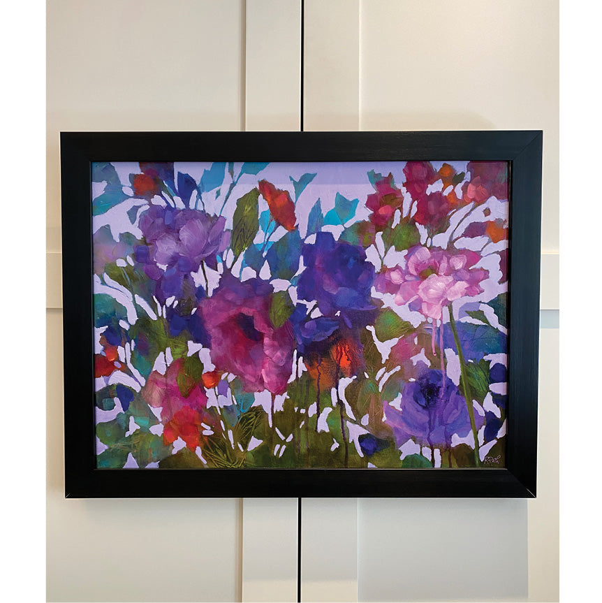 Twilight Garden, 18" x 24"